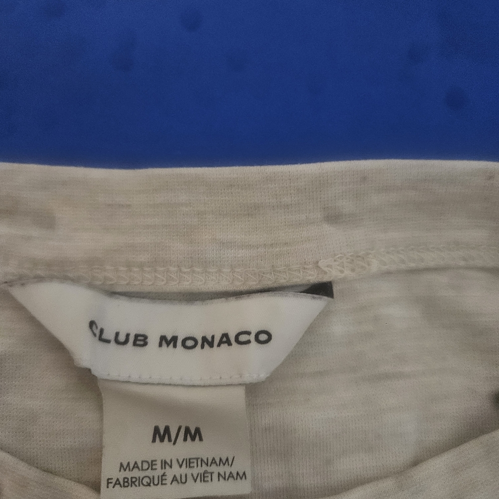 Club Monaco Women's Cream Shirt - Picture 2 of 4
